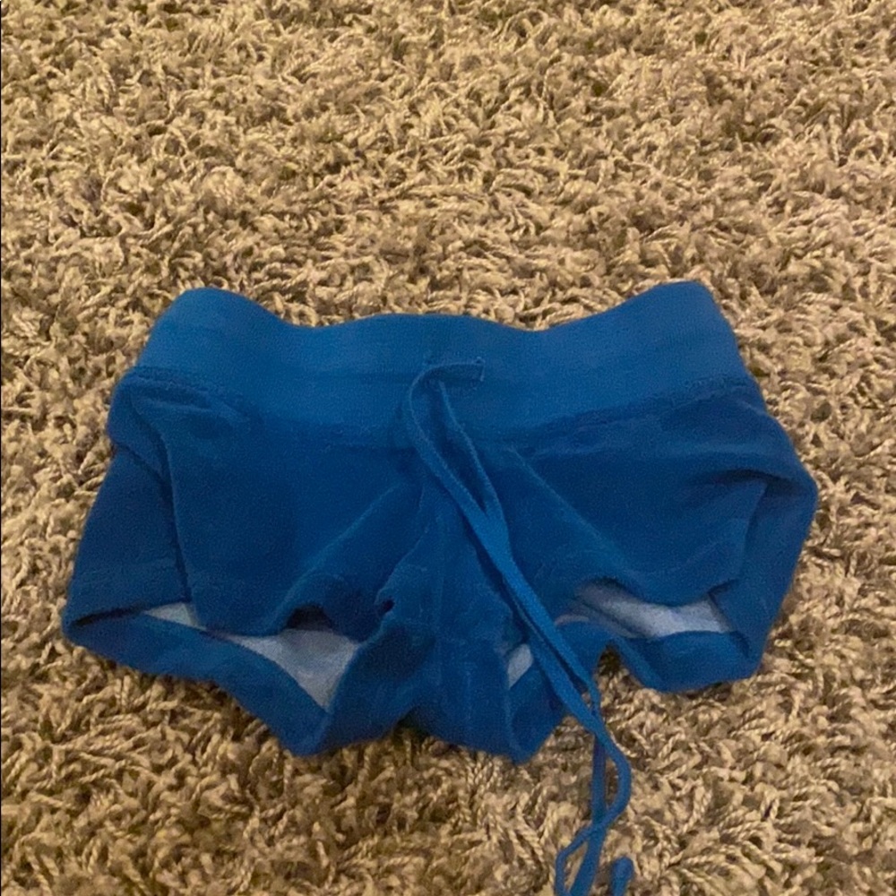 Blue Hardtail Terry Cloth Shorts Kids 7-14 Size Lg